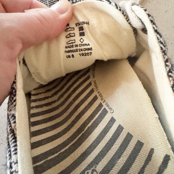 Taos Z79103 Womens Black Plaid Star Casual Sneaker Size US 8 - Picture 9 of 9